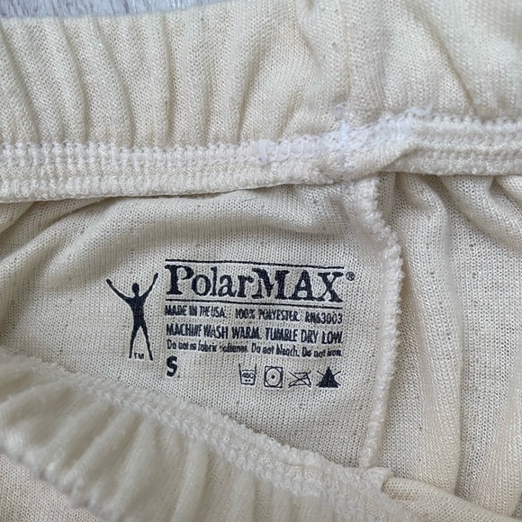 PolarMAX Unisex Layer Ivory Winter (Set) Pants & Top Size Small - Picture 2 of 6